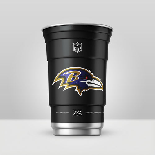 Top Cup Baltimore Ravens NFL Aluminum Cup