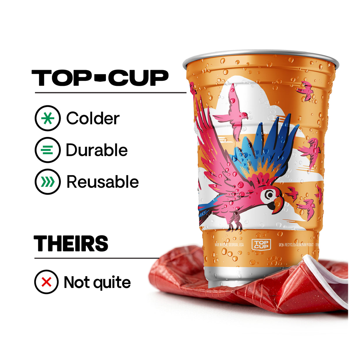 Kids Air Design Aluminum Cup