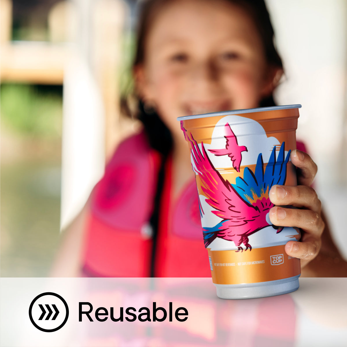Kids Air Design Aluminum Cup