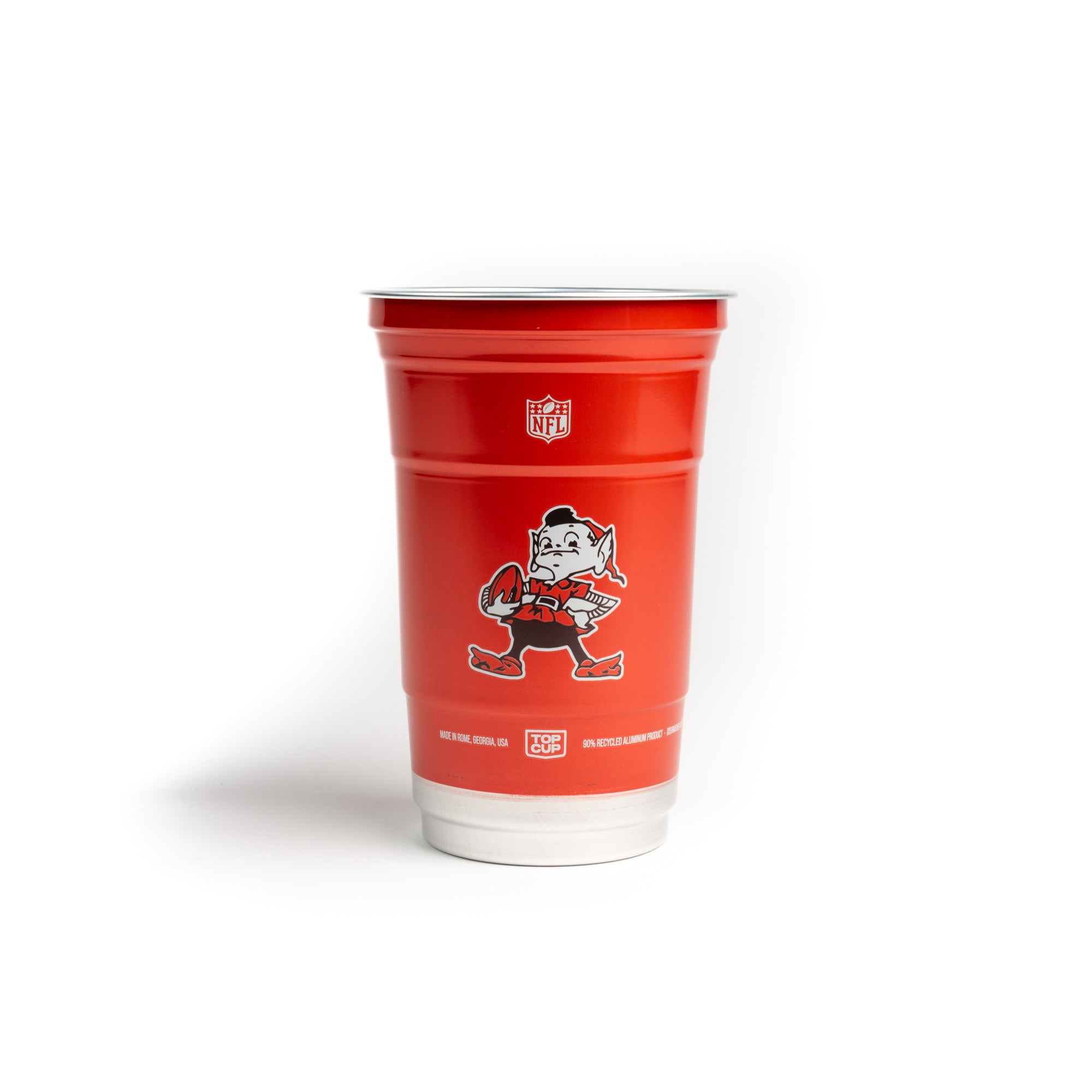 Top Cup Cleveland Browns NFL Aluminum Cup