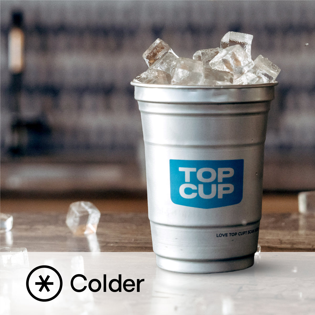 Top Cup Aluminum Party Cup