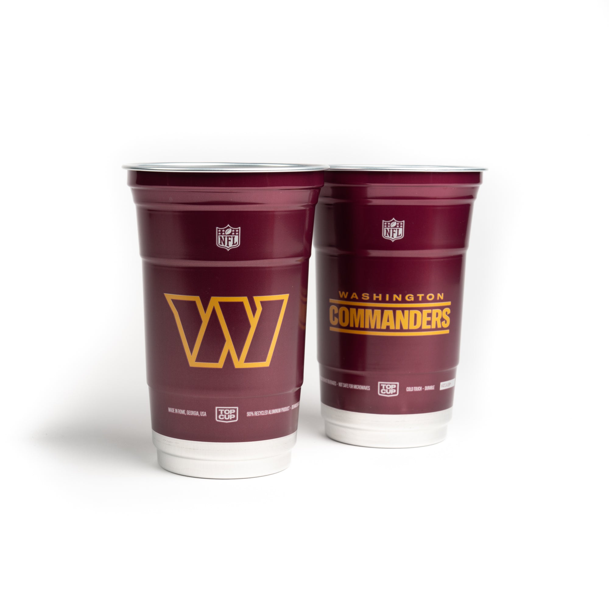 Top Cup Washington Commanders NFL Aluminum Cup