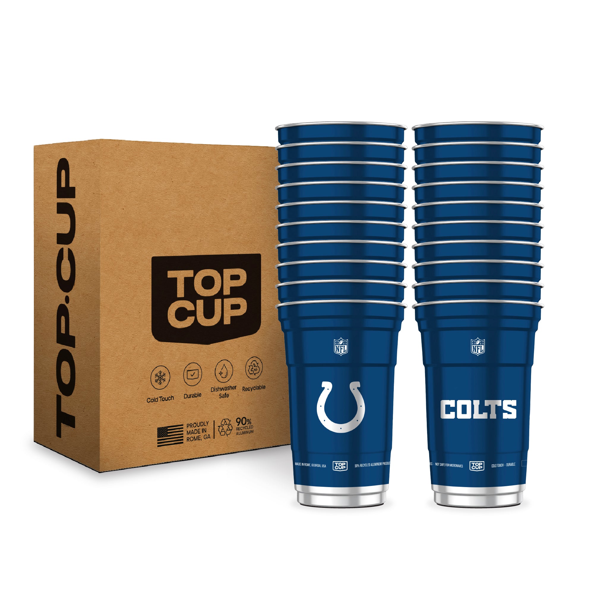 Top Cup Indianapolis Colts NFL Aluminum Cup