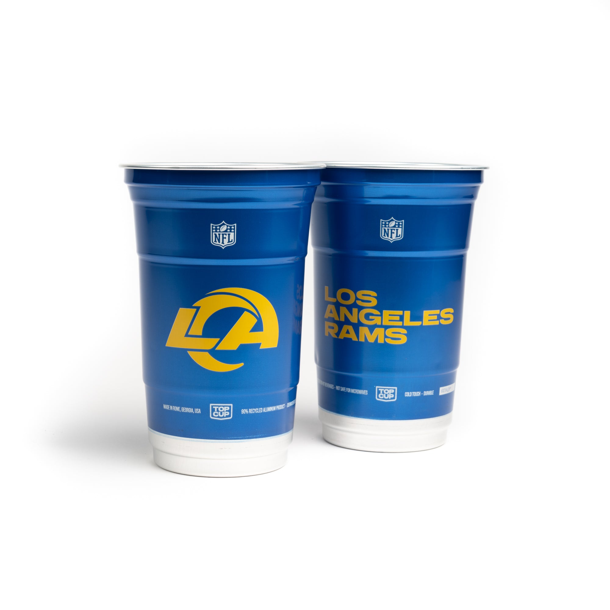 Top Cup Los Angeles Rams NFL Aluminum Cup – Top Cup Aluminum Cups