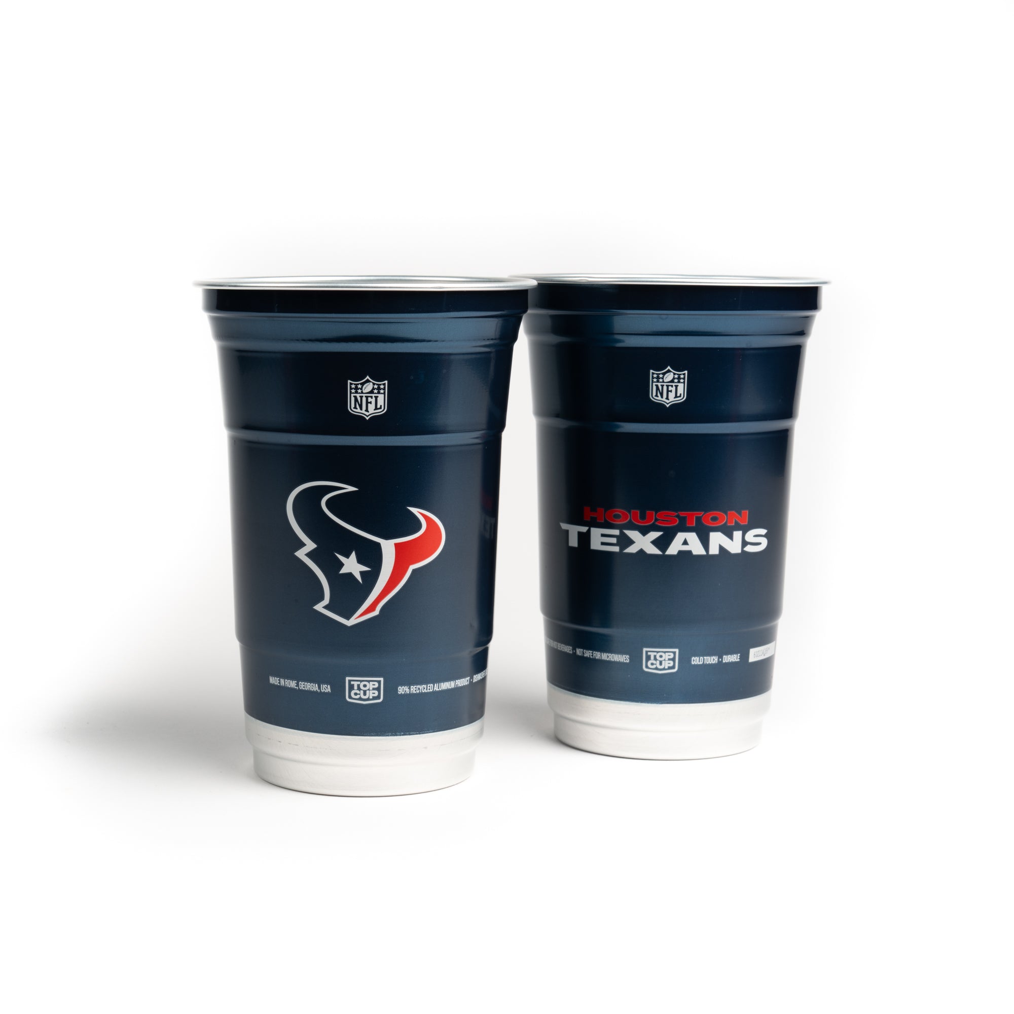Top Cup Houston Texans NFL Aluminum Cup