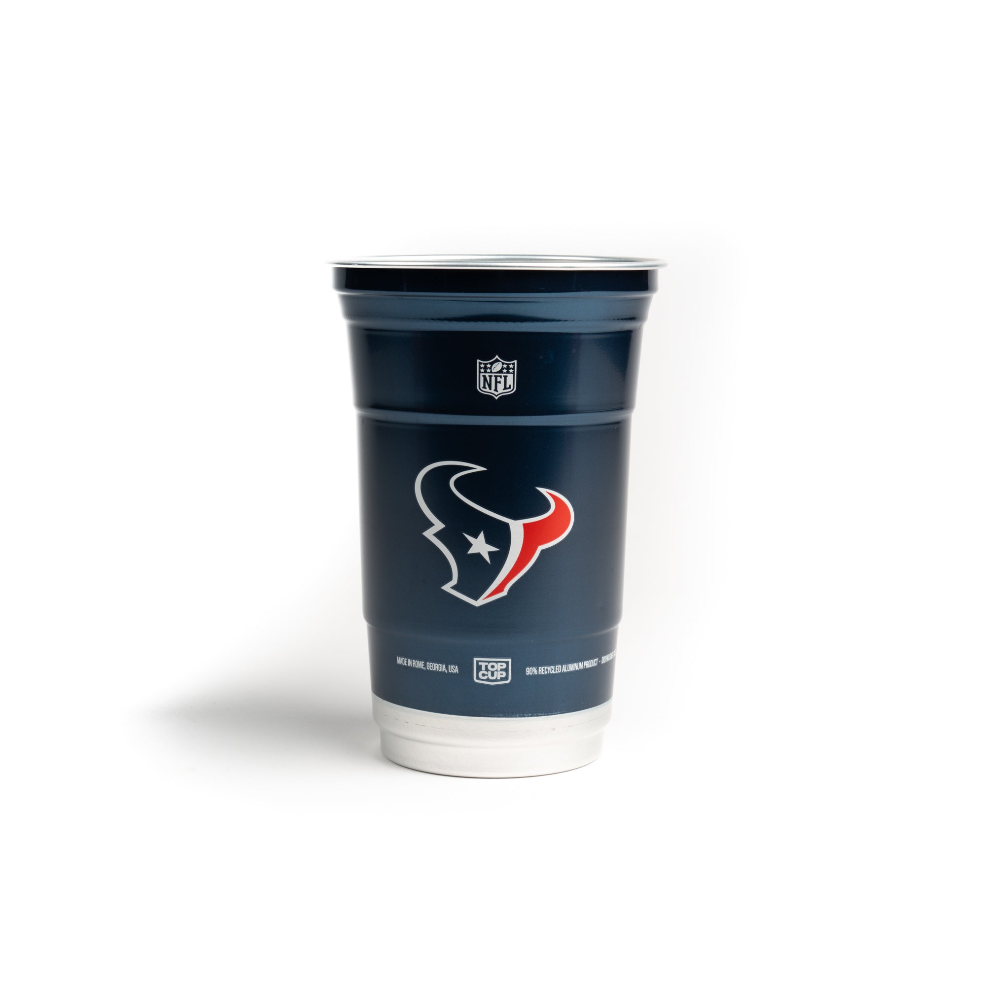 Top Cup Houston Texans NFL Aluminum Cup