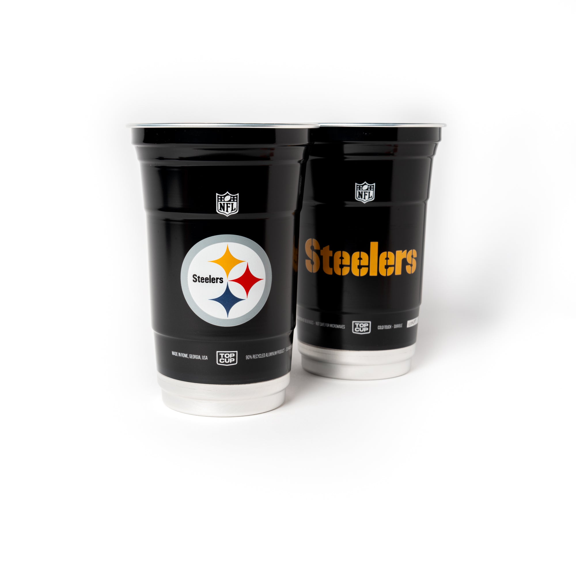 Top Cup Pittsburgh Steelers NFL Aluminum Cup