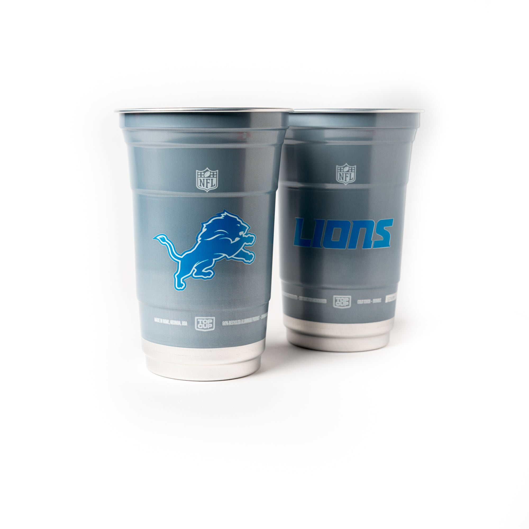 Top Cup Detroit Lions NFL Aluminum Cup