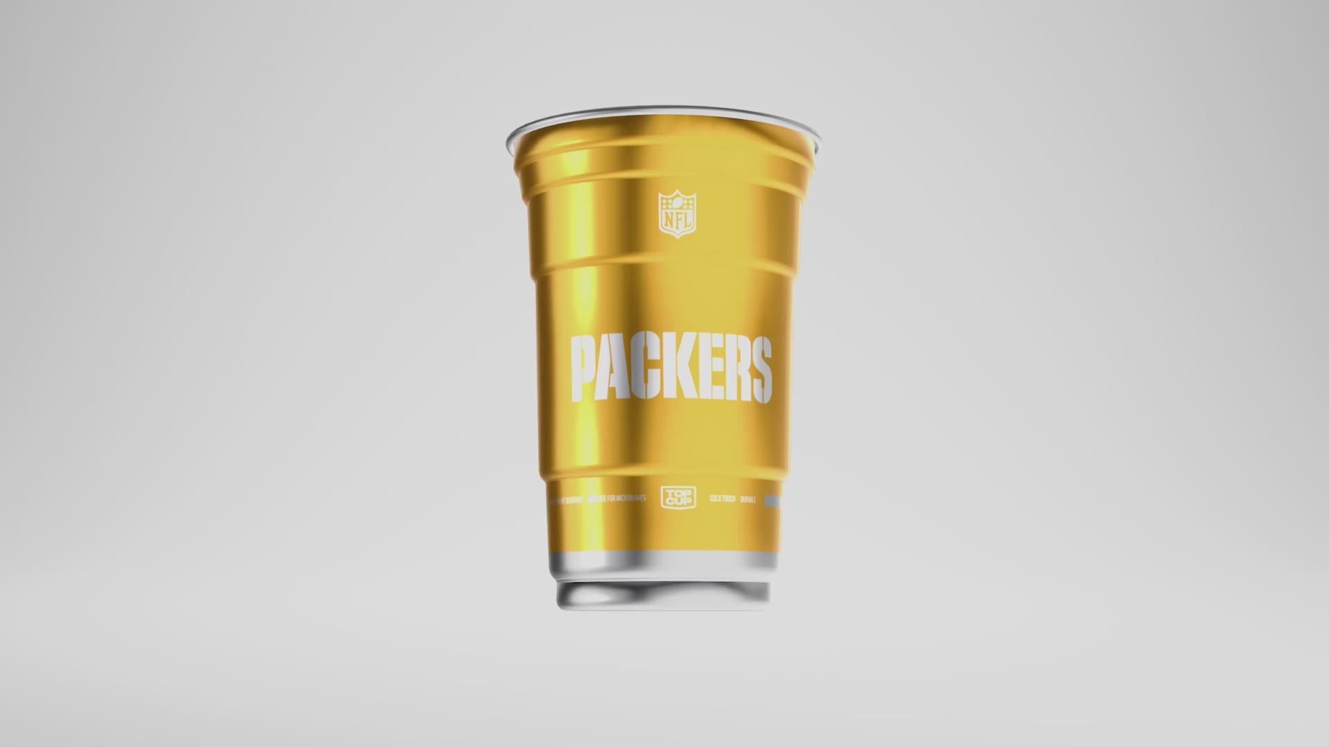 Green Bay Packers Cups · Officially Licensed NFL Aluminum · Top