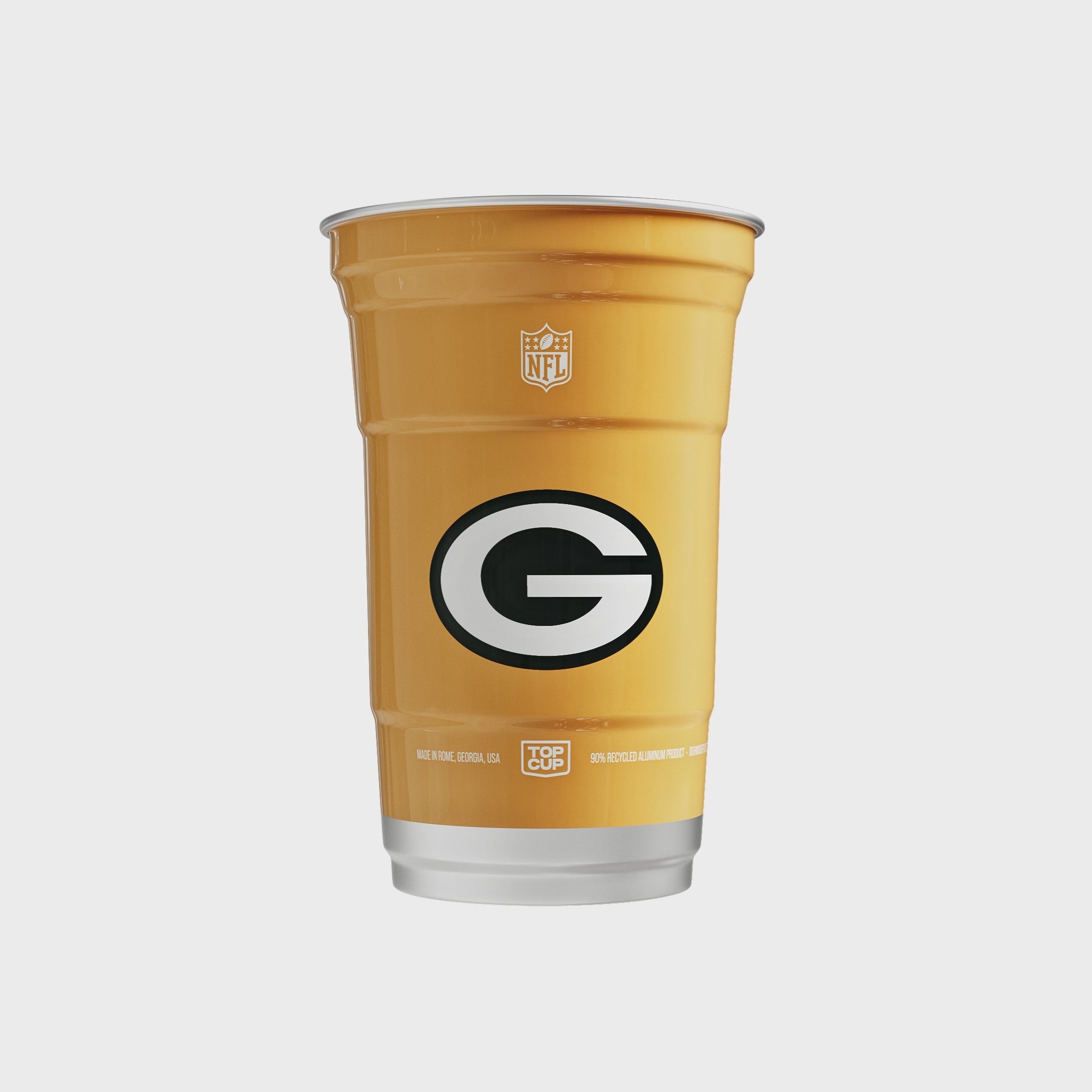 Top Cup Green Bay Packers NFL Aluminum Cup – Top Cup Aluminum Cups