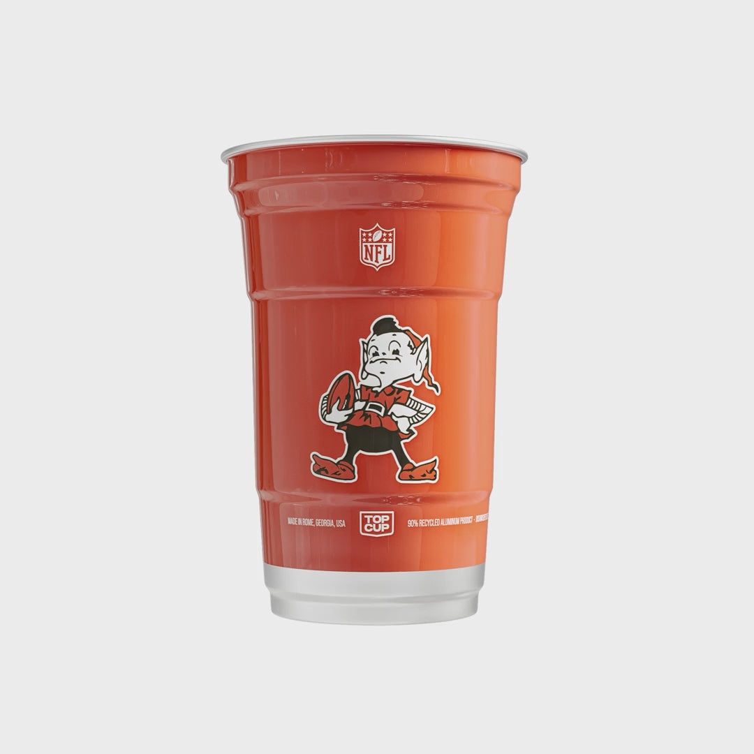 Top Cup Cleveland Browns NFL Aluminum Cup – Top Cup Aluminum Cups