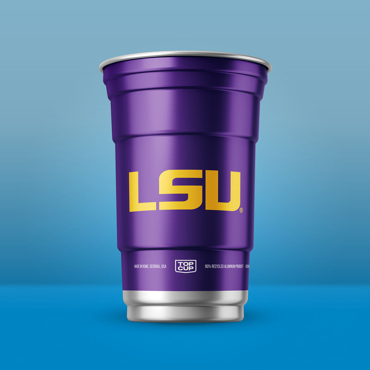 LSU NCAA Aluminum Cup