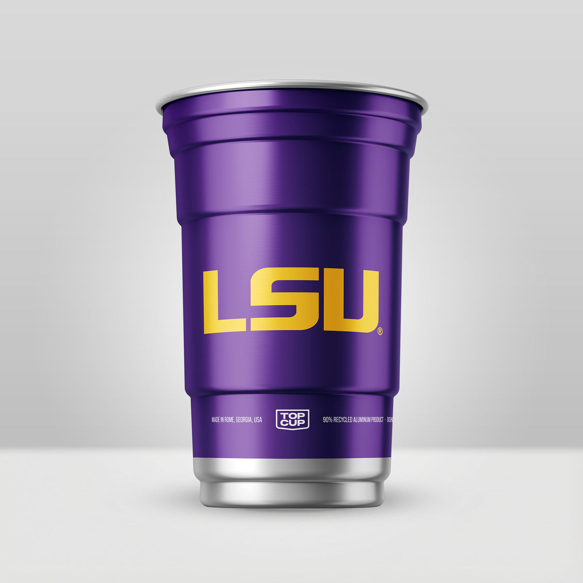 LSU NCAA Aluminum Cup