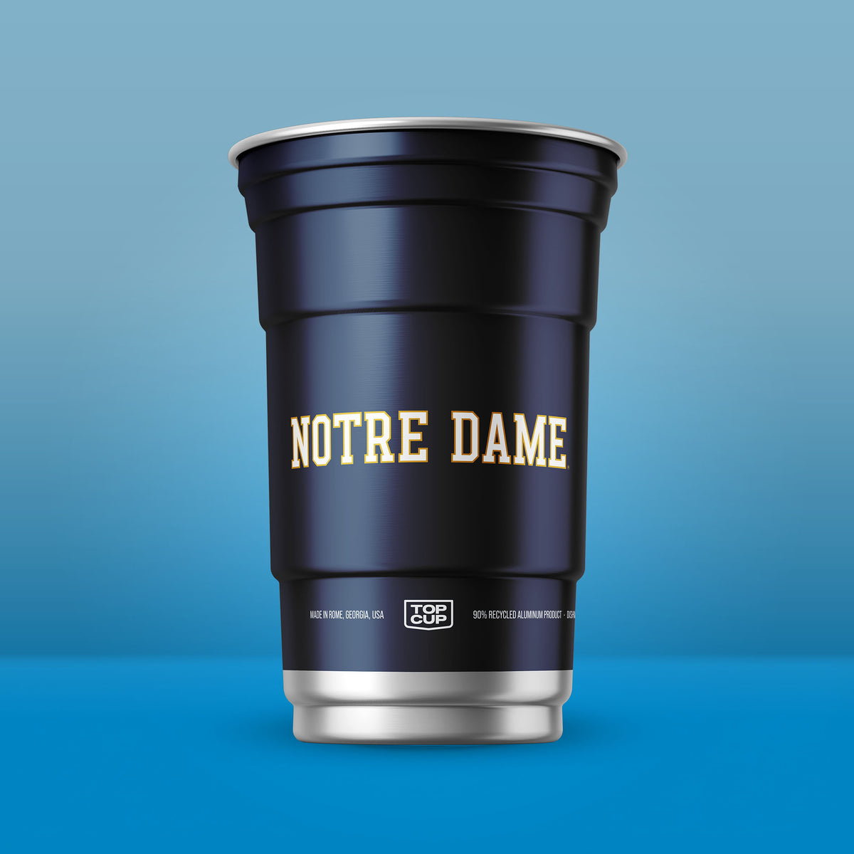 University of Notre Dame NCAA Aluminum Cup