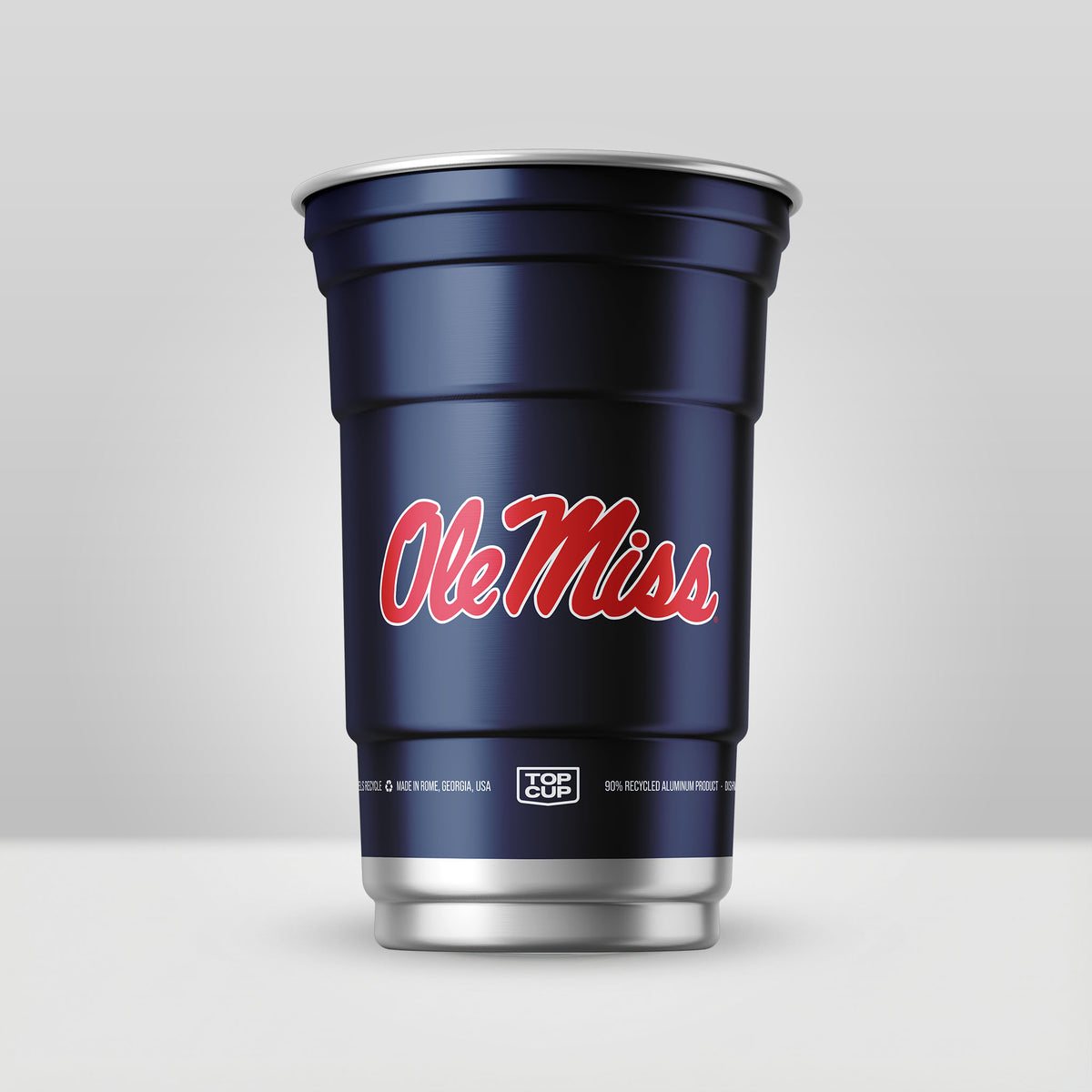 Ole MIss NCAA Aluminum Cup