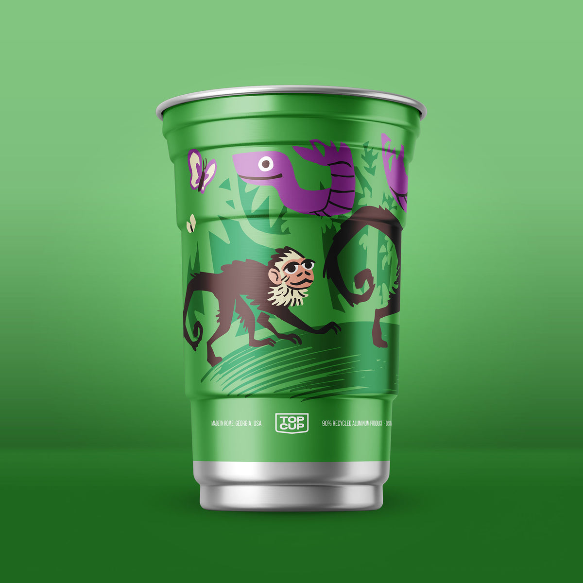Kids Land Design Aluminum Cup