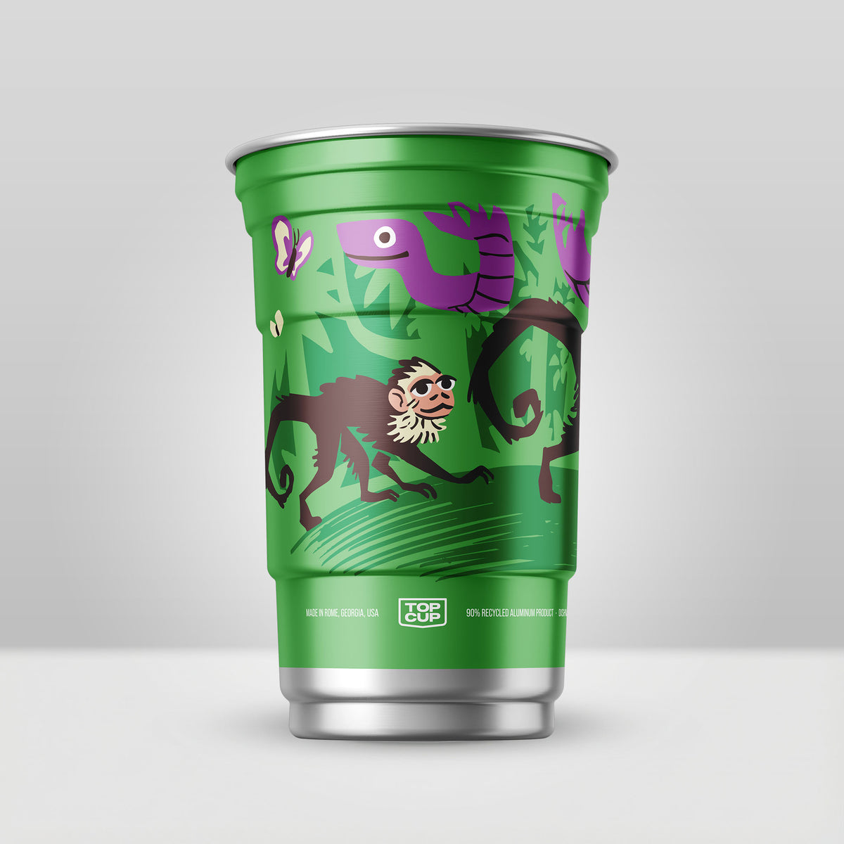 Kids Land Design Aluminum Cup