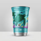 Kids Sea Design Aluminum Cup