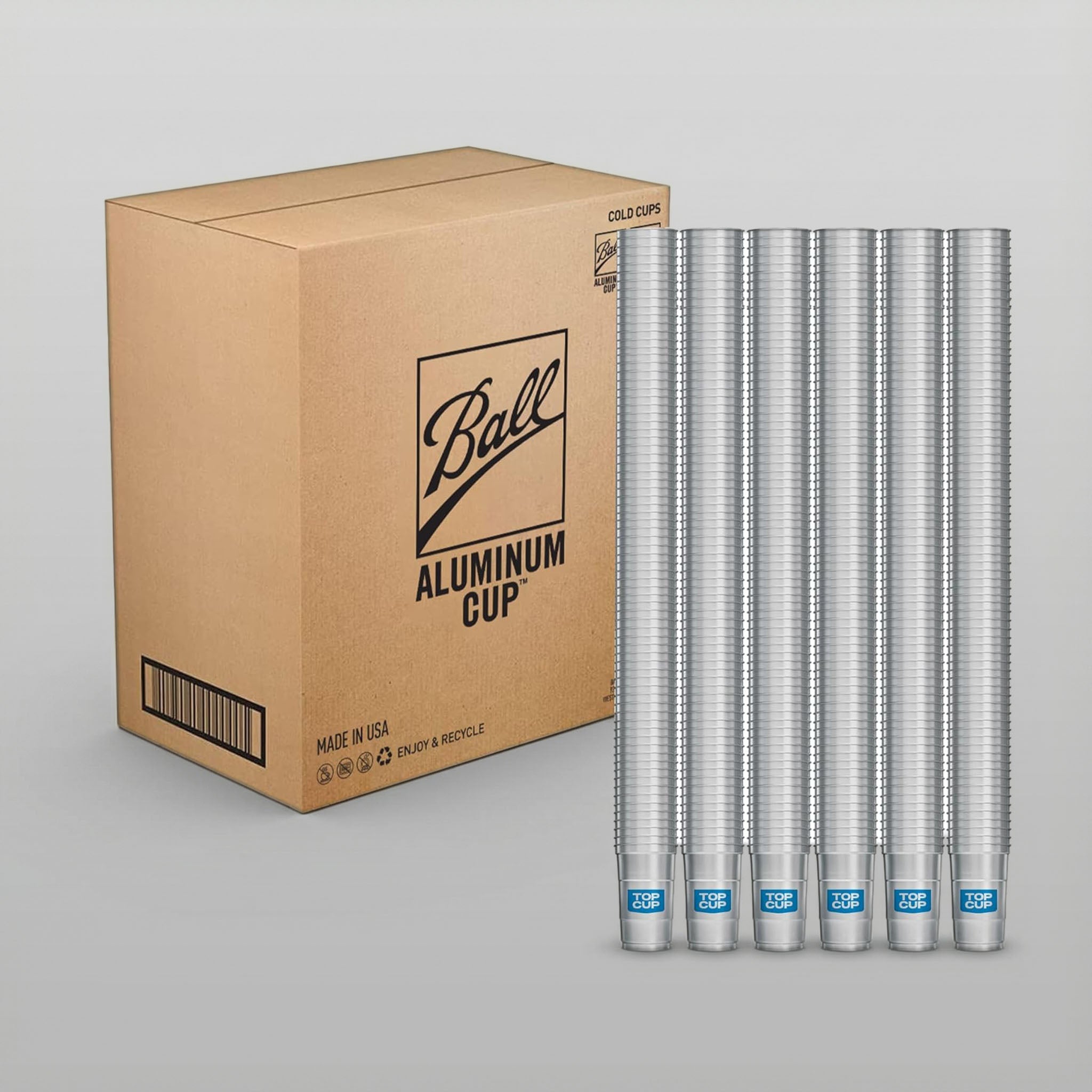 Top Cup Aluminum Cup Bulk Packs