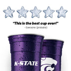 Kansas State University NCAA Aluminum Cup