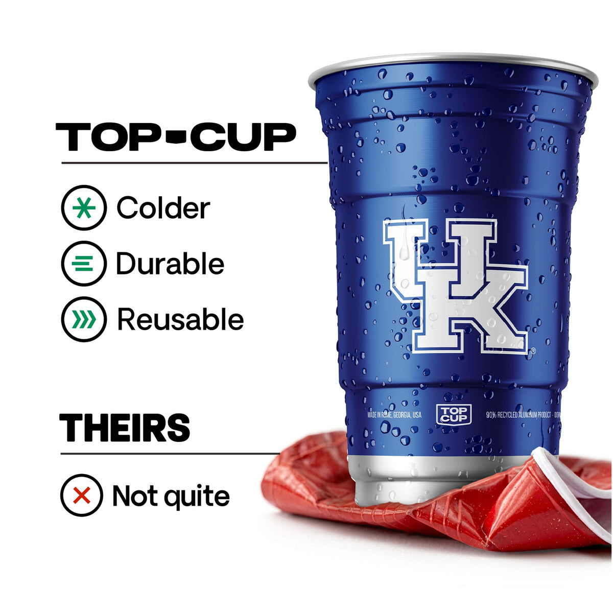 University of Kentucky NCAA Aluminum Cup