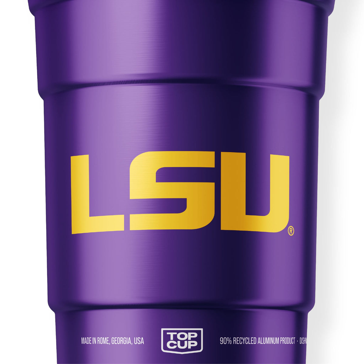LSU NCAA Aluminum Cup