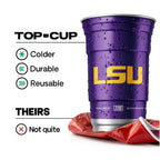LSU NCAA Aluminum Cup