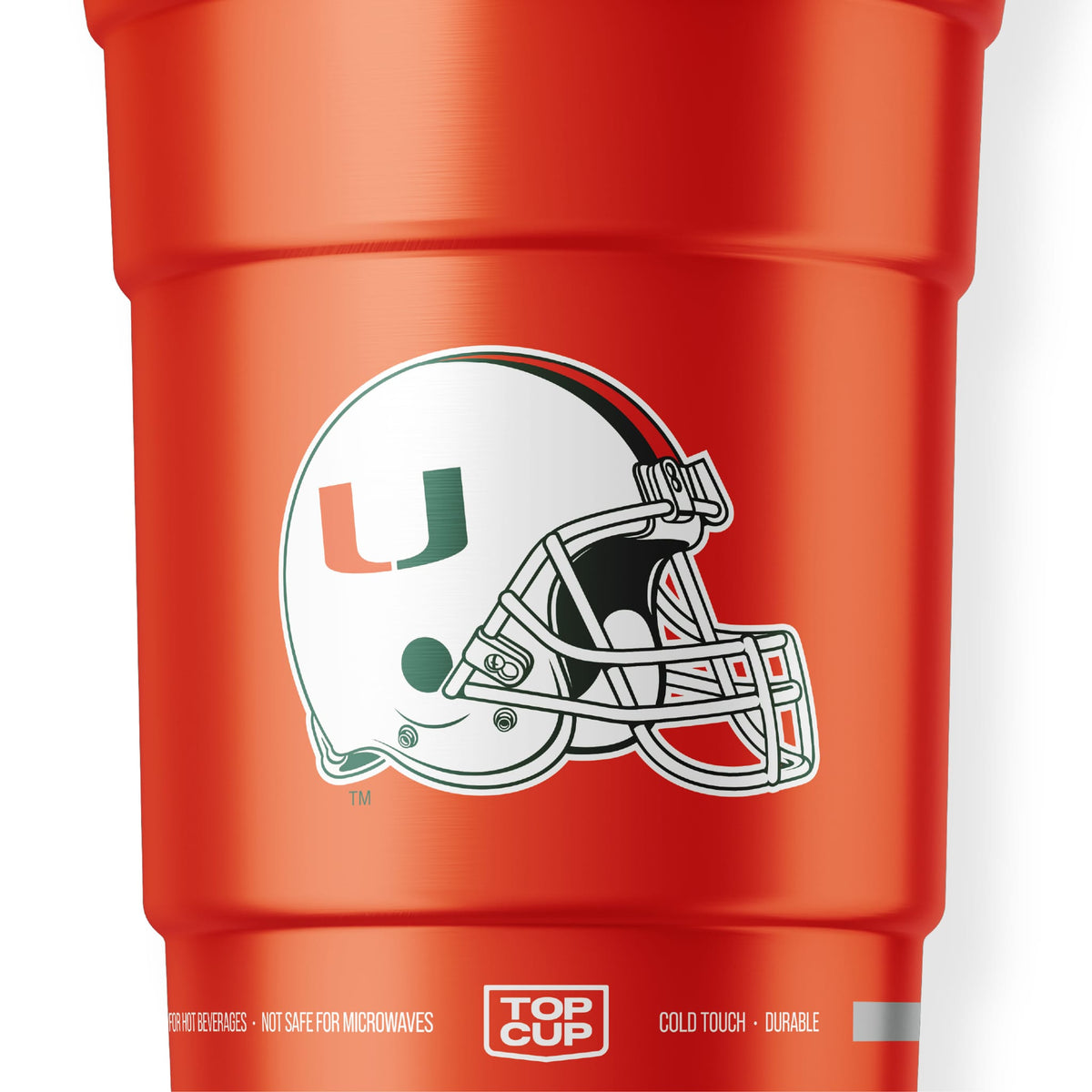 University of Miami NCAA Aluminum Cup