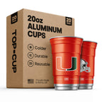University of Miami NCAA Aluminum Cup