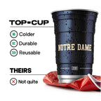 University of Notre Dame NCAA Aluminum Cup