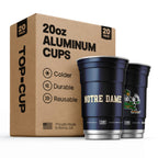 University of Notre Dame NCAA Aluminum Cup
