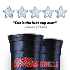 Ole MIss NCAA Aluminum Cup
