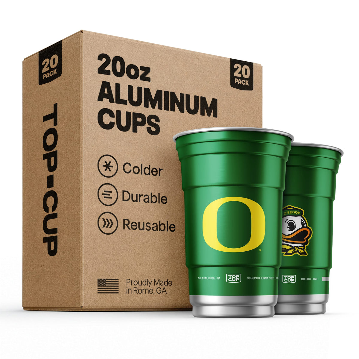 University of Oregon NCAA Aluminum Cup
