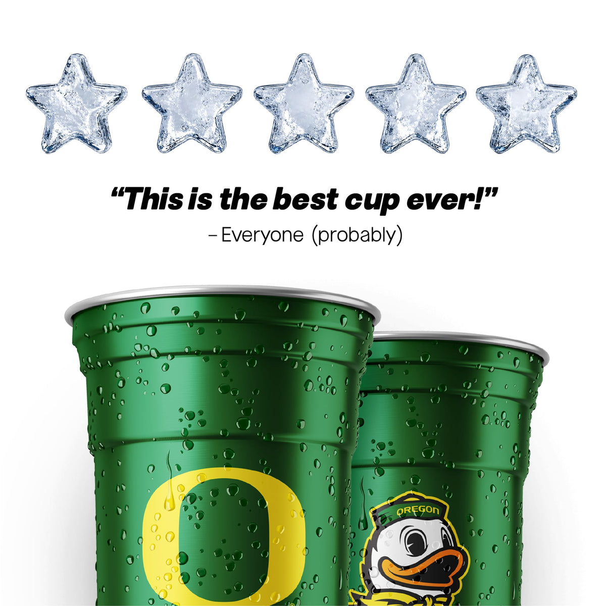 University of Oregon NCAA Aluminum Cup