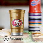 Top Cup San Francisco 49ers NFL Aluminum Cup