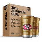 Top Cup San Francisco 49ers NFL Aluminum Cup