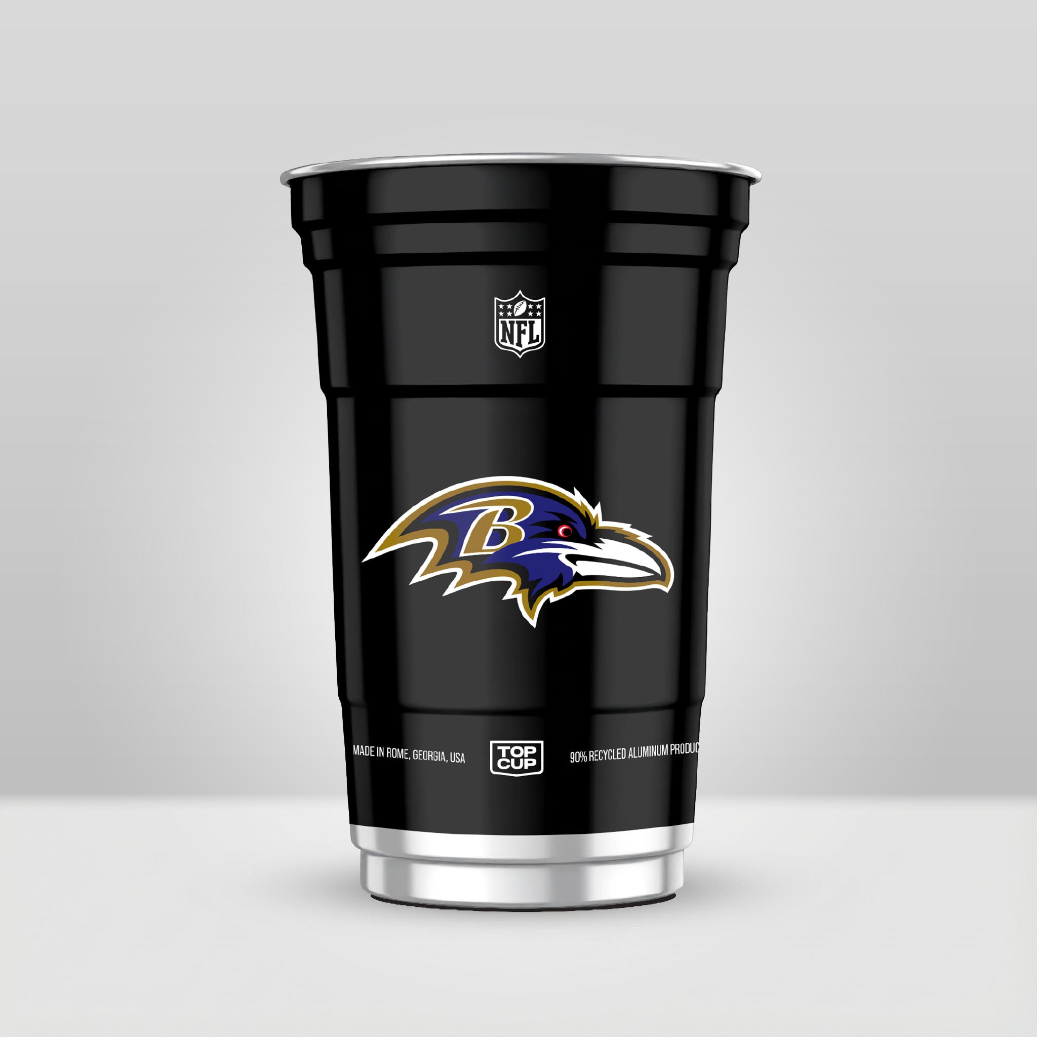 Top Cup Baltimore Ravens NFL Aluminum Cup