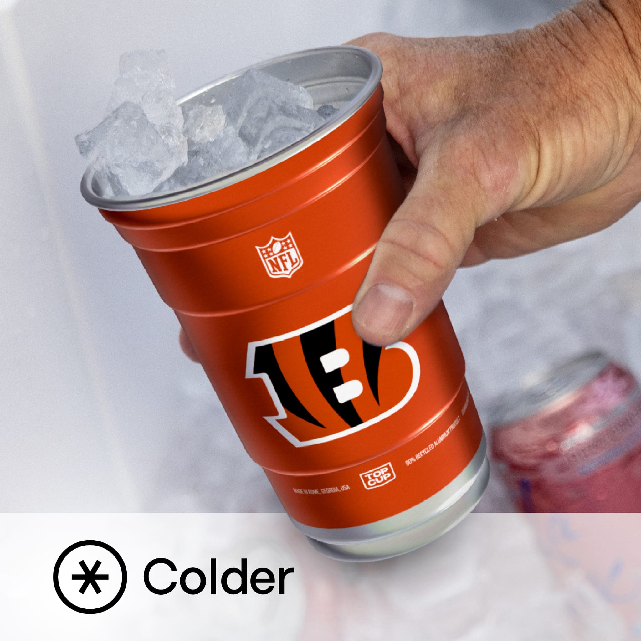 Top Cup Cincinnati Bengals NFL Aluminum Cup
