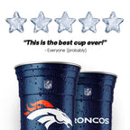 Top Cup Denver Broncos NFL Aluminum Cup