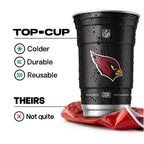 Top Cup Arizona Cardinals NFL Aluminum Cup