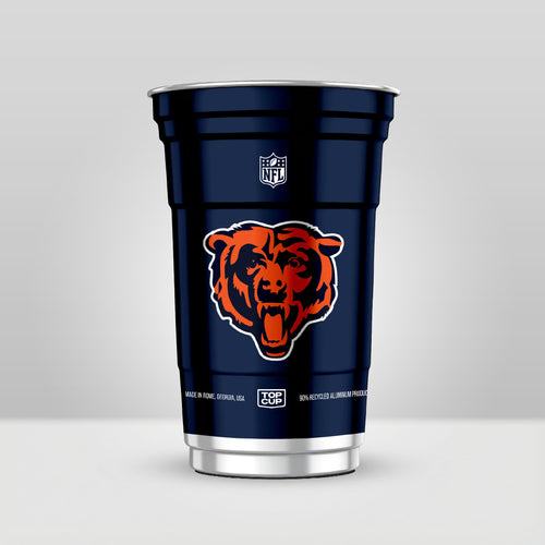 Top Cup Chicago Bears NFL Aluminum Cup