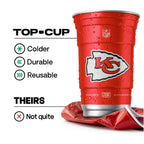 Top Cup Kansas City Chiefs NFL Aluminum Cup