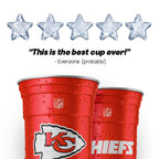 Top Cup Kansas City Chiefs NFL Aluminum Cup