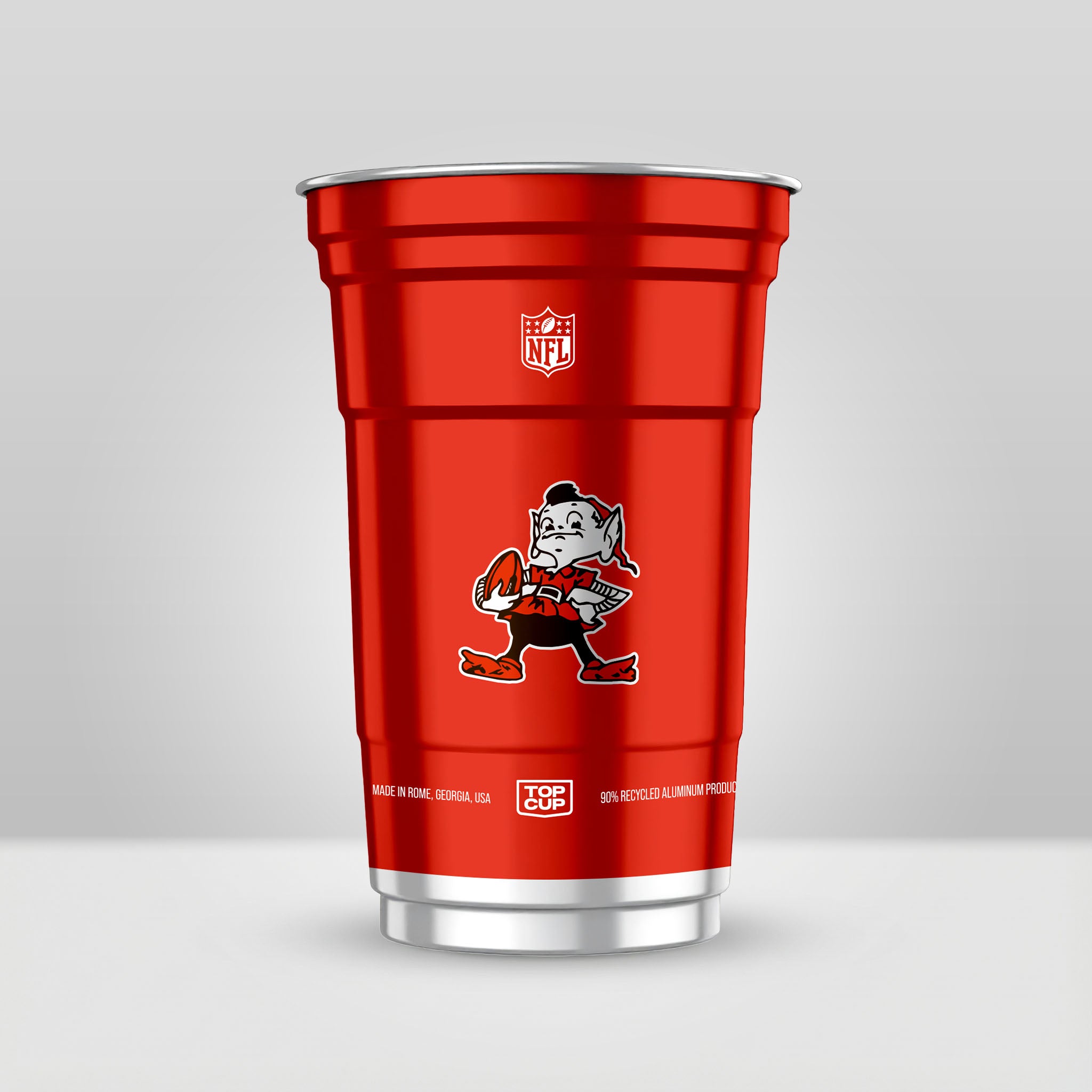 Top Cup Cleveland Browns NFL Aluminum Cup
