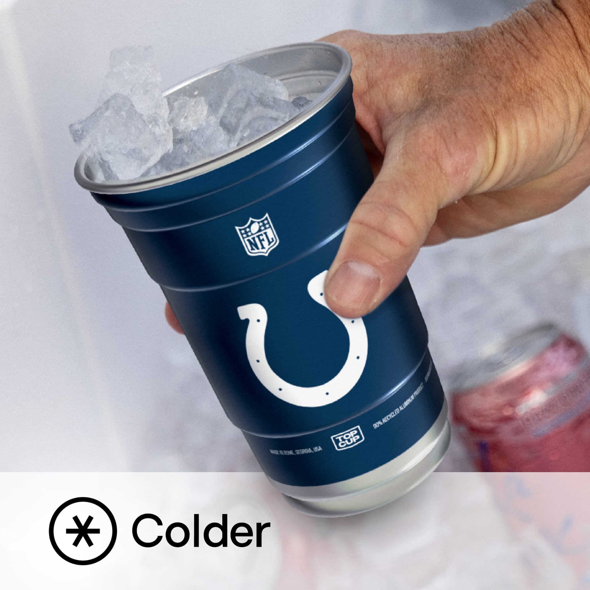 Top Cup Indianapolis Colts NFL Aluminum Cup