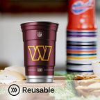 Top Cup Washington Commanders NFL Aluminum Cup