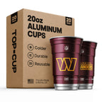 Top Cup Washington Commanders NFL Aluminum Cup