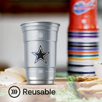 Top Cup Dallas Cowboys NFL Aluminum Cup