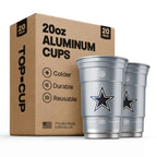 Top Cup Dallas Cowboys NFL Aluminum Cup
