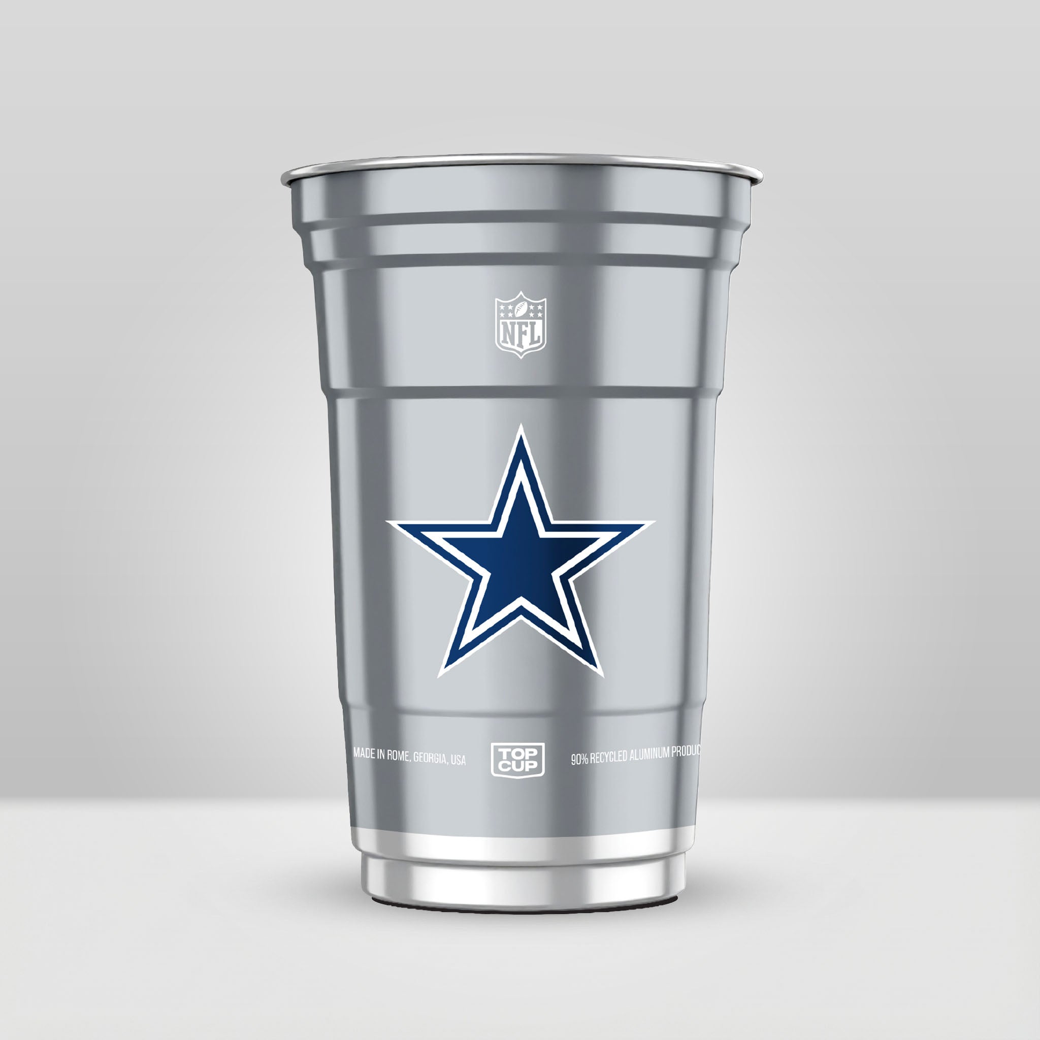 Top Cup Dallas Cowboys NFL Aluminum Cup